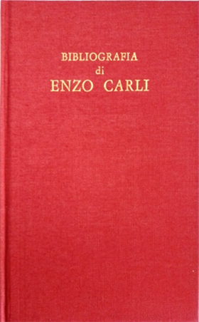 Bibliografia di Enzo Carli.